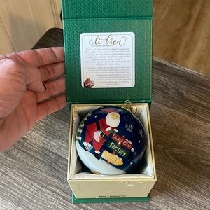 Li Bien Pier 1 imports 2018 Hand Painted Christmas Ornament